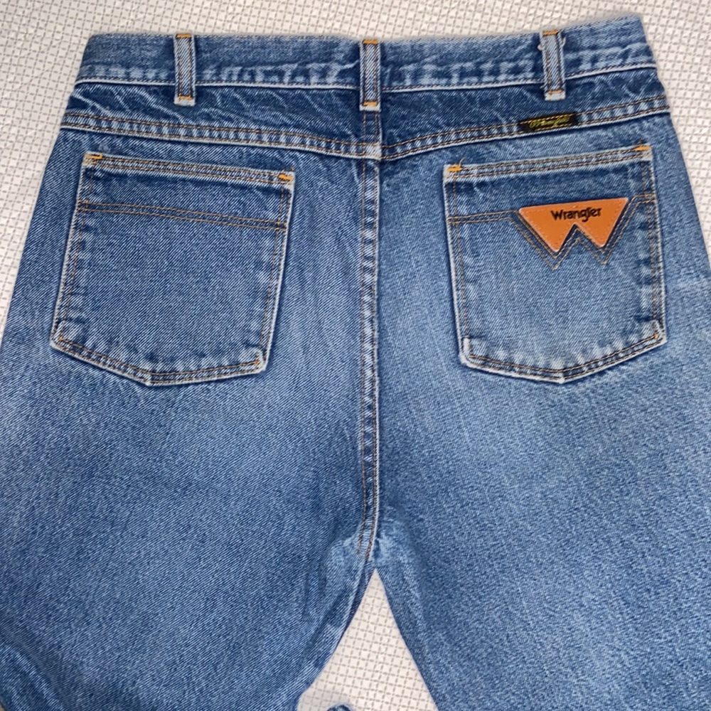Vintage wrangler blue bell jeans see measurements size 32x34